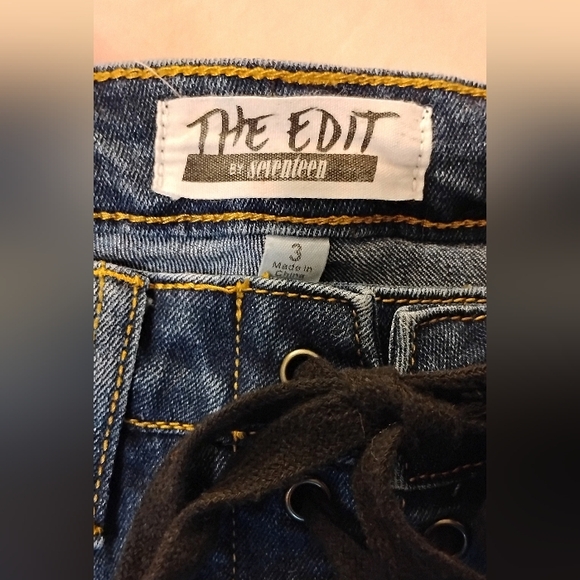 Juniors The Edit Y2K Star Jeans - Picture 3 of 7